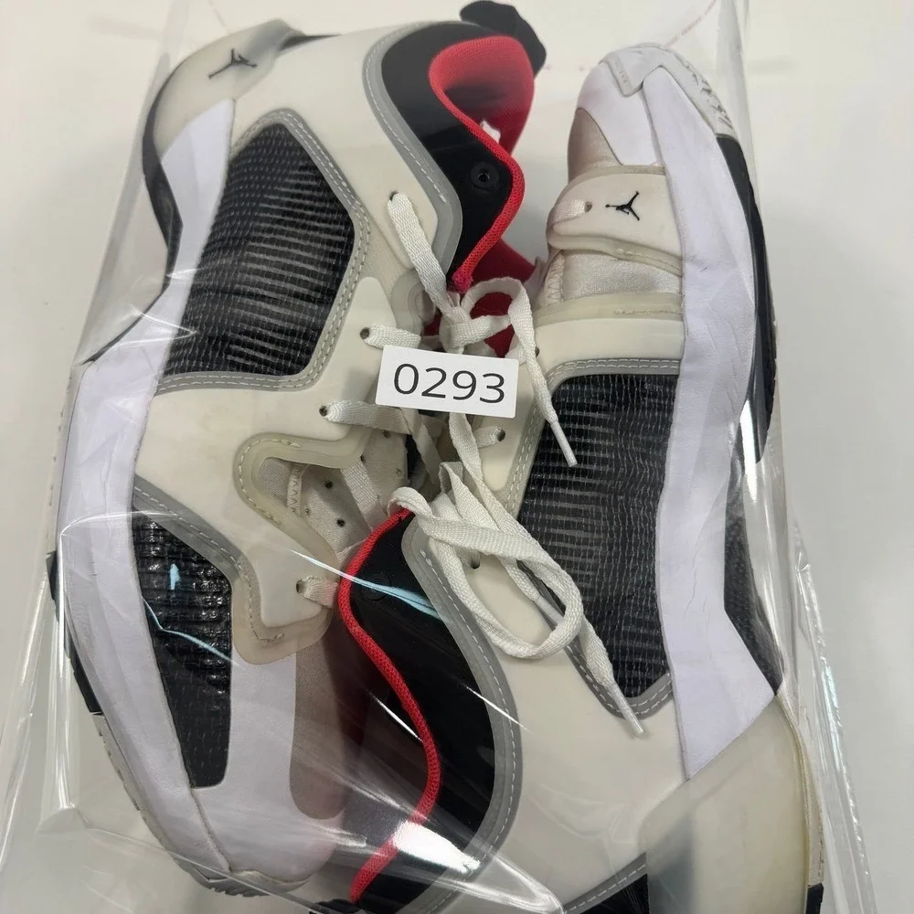 Jordan One Take 4 Men Basketball‎ Shoes White Black Red Size 12